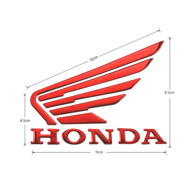 

Аксессуары для мотоциклов Honda, круглый логотип, 3D стереоскопическая наклейка на топливный бак, подходит для Honda CBR600RR/CBR1000RR/CB190SS