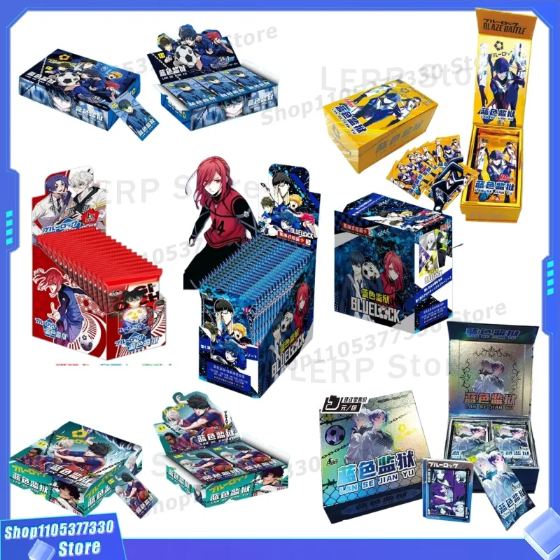 Blue Lock Anime Collection Card - Restricted Area Silk Teacher Rin Bee Music Back Nagi Makoto Shiro Guangu - New Edition