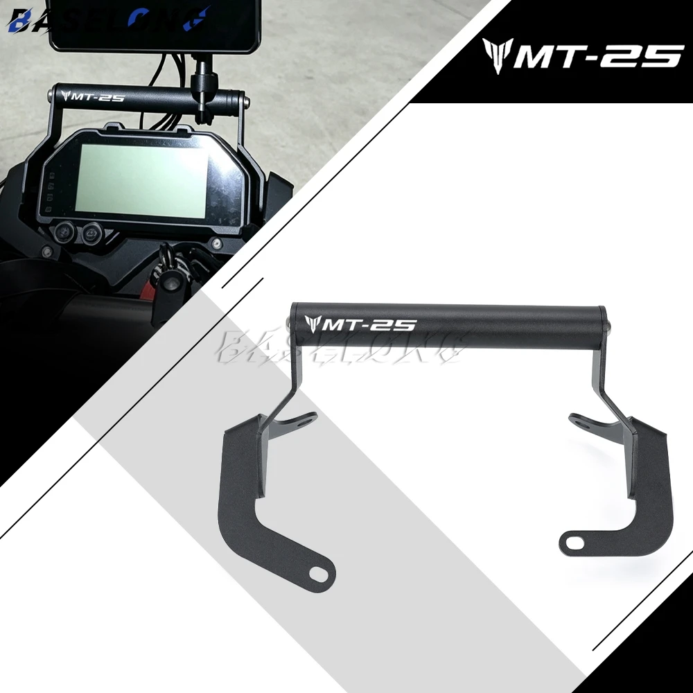 For YAMAHA MT-03 MT-25 MT 03 2020-2026 MT03 MT25 Accessories GPS Smart Phone Navigation Mount Mounting Bracket Adapter Holder