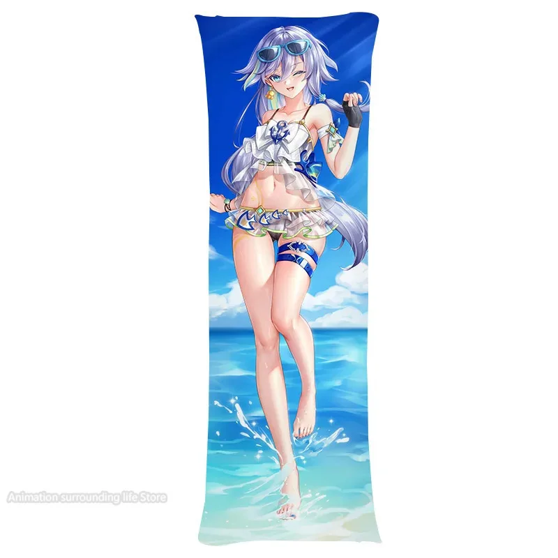 Taie d'oreiller imprimée sur les deux côtés, Honkai Impact 3 Fu Hua Dakimakura, accessoires de cosplay, cadeaux Otaku