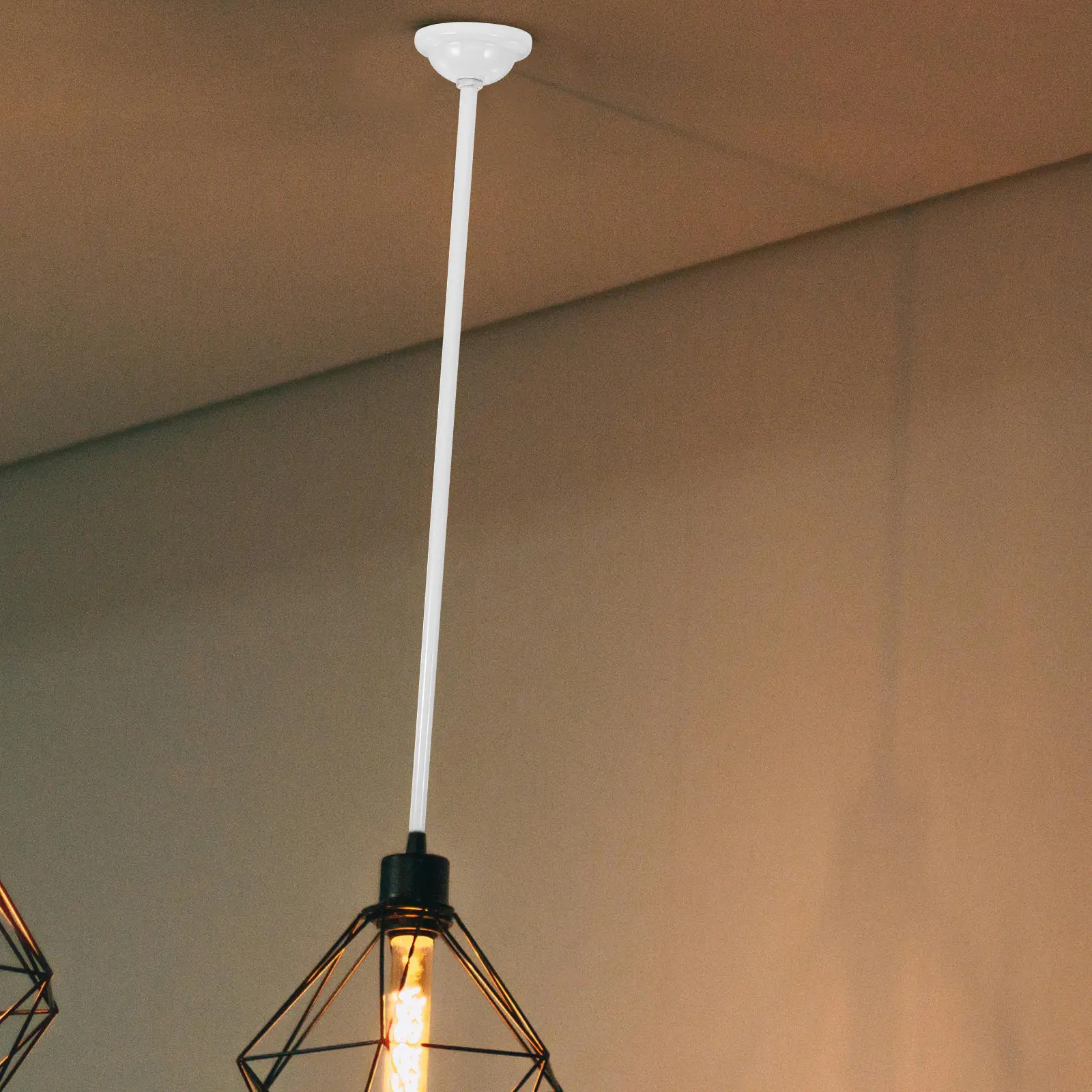 

Подвесной стержень для светильника из утолщенного алюминиевого сплава и железа, легко устанавливаемый, для подвесных люминесцентных светильников и даунроудов