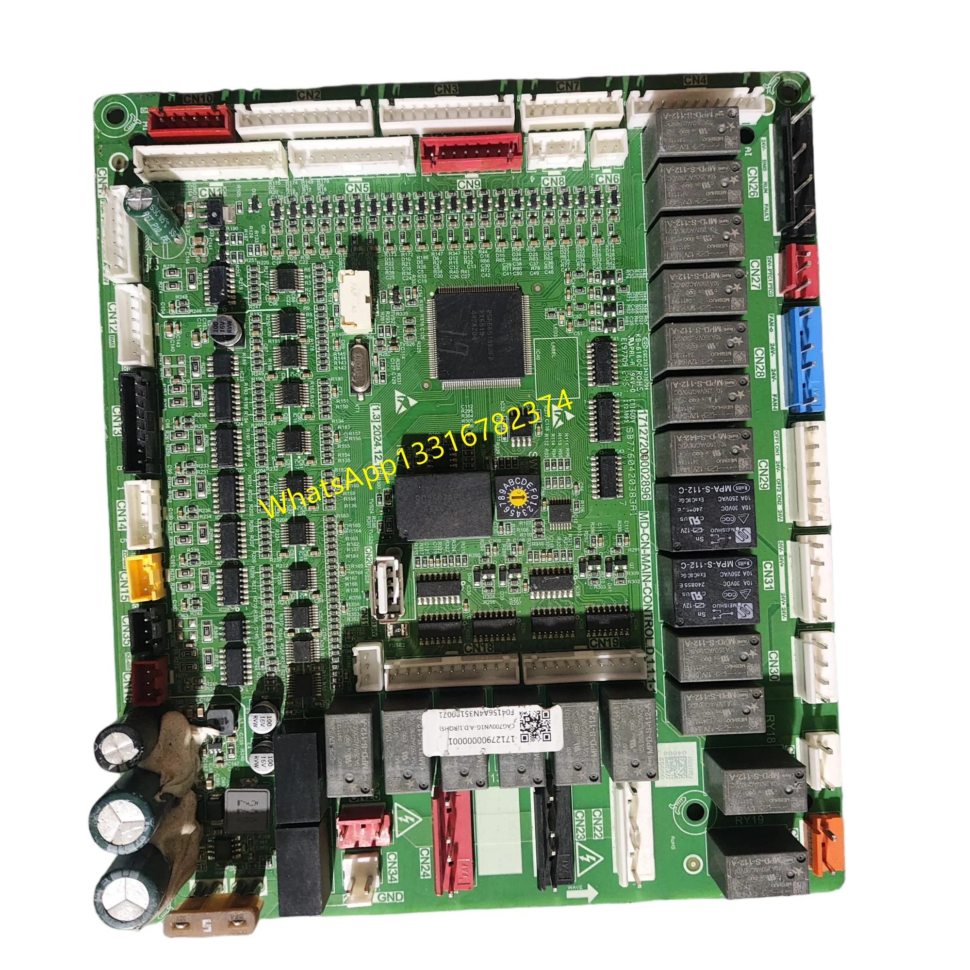 17127900000001 is suitable for Midea air conditioning indoor unit motherboards and second-hand motherboards CAG700VN1G-A.D.A