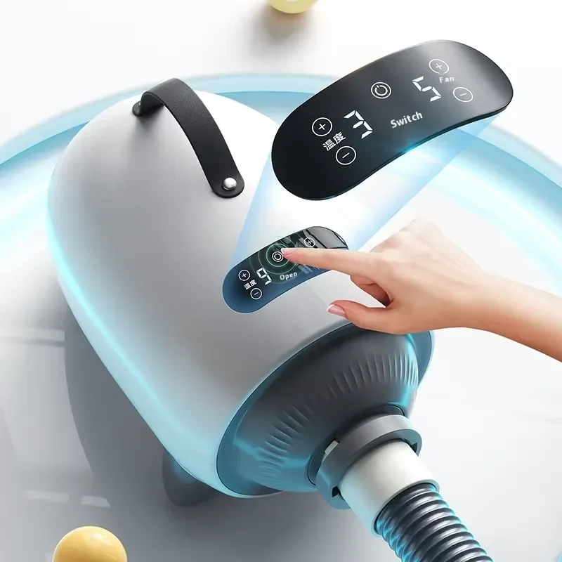 Intelligent Dryer for Large Dogs Pet Hair Blowing Machine for Quick Drying for Pet Shops & Grooming Bath Dryer & Blower