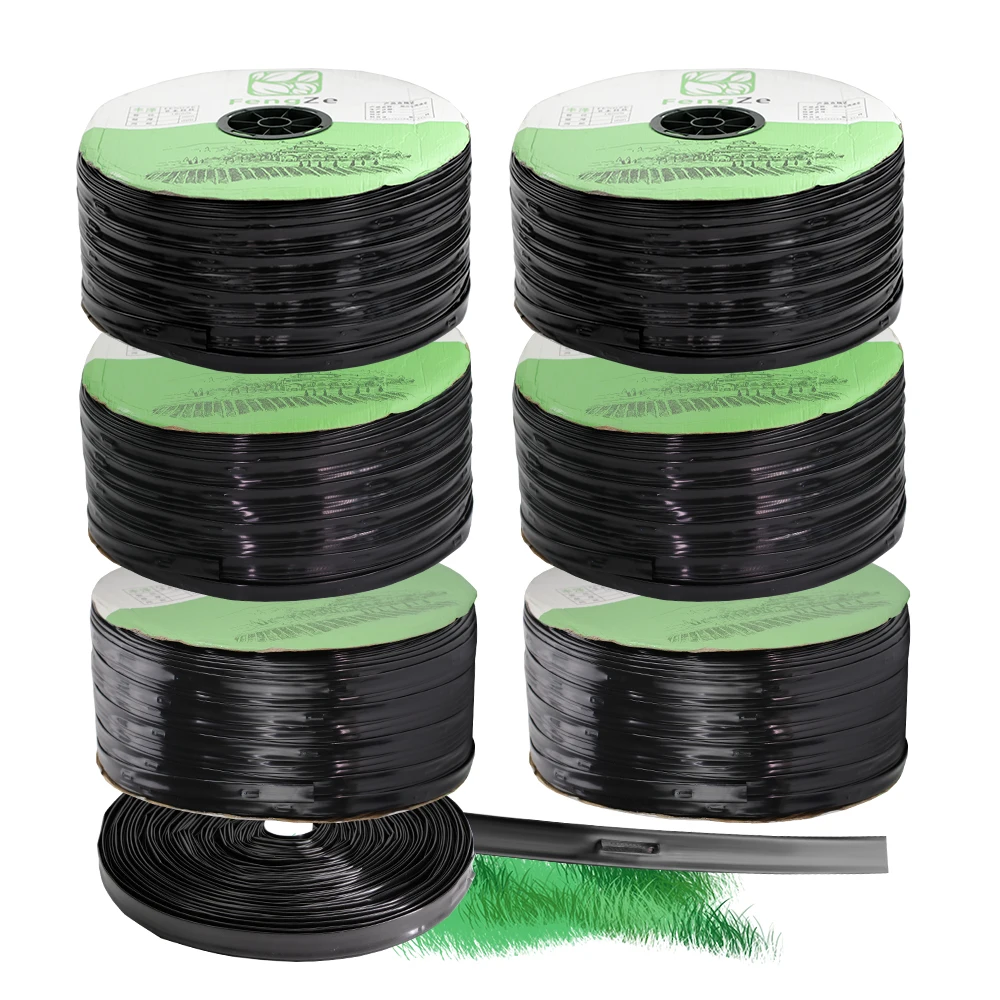 10-200M 16MM 1-Hole Micro Irrigation Drip Tape Garden Plants Soaker Hose Greenhouse Farm Watering Tape Agricultural System2