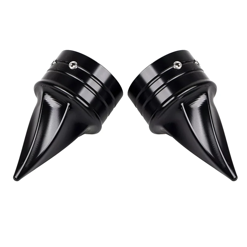 

Leading-Edge-Black Front Axle Cap Nut Cover For Street Glide Road King Low Rider