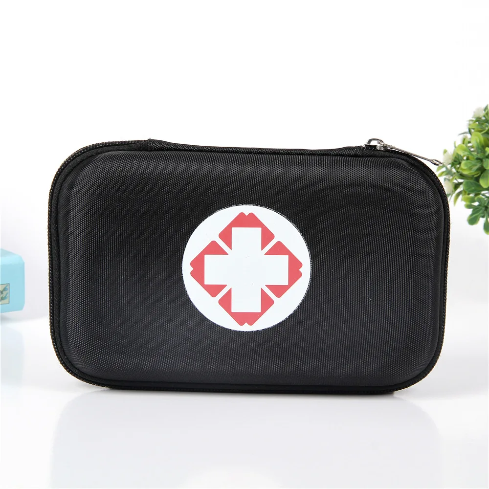 Emergency Medical First Aid Box Travel Camping Outdoor Rescue Survival Kit Adhesive Bandage Mini Portable EVA Case Storage Bag