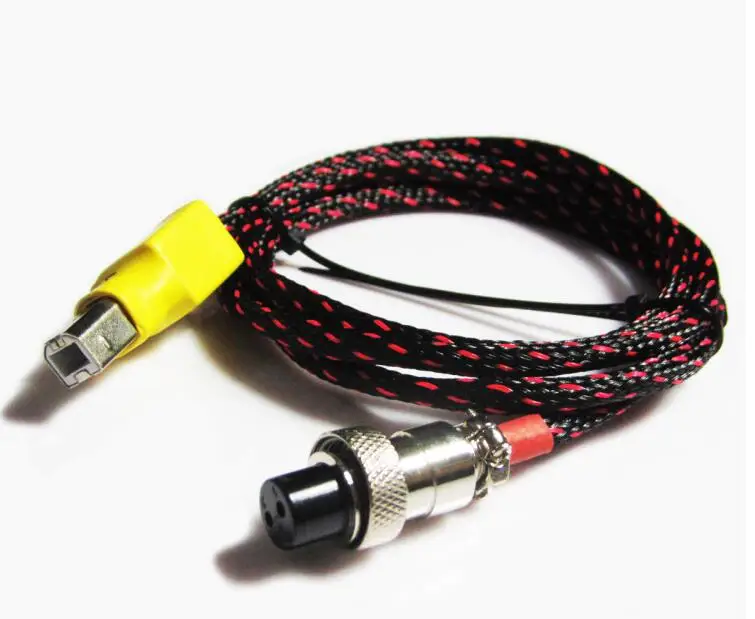 

TeraDak GX-12 USB ЦАП Цифровое декодирование преобразования постоянного тока Линейный кабель передачи мощности 1 м