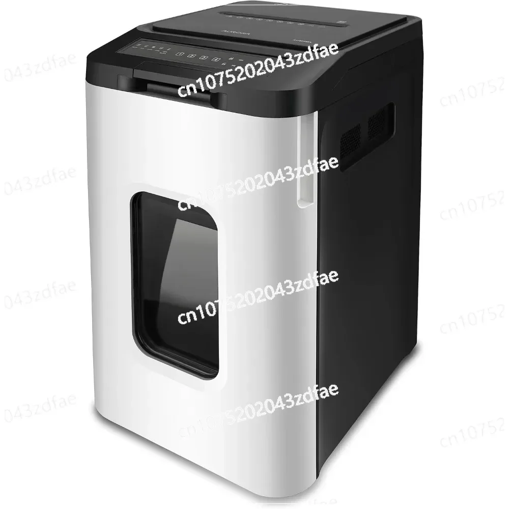 Commercial Grade 400-Sheet Auto Feed High-Security Micro-Cut Paper Shredder/ 240 Minutes/Security Level P-5