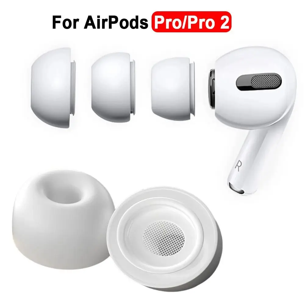 

New Silicone Replacement Eartips Earphone Accessories Earbuds Earplugs XS/S/M/L Earbuds Cap for AirPods Pro 1/2