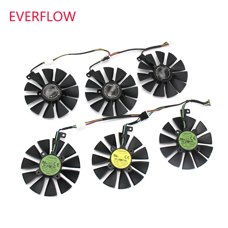 

Original for ASUS STRIX RX580 RX480 GTX1080Ti GTX1080 GTX1070Ti GTX1070 GTX1060 Graphics Video Card cooling fan