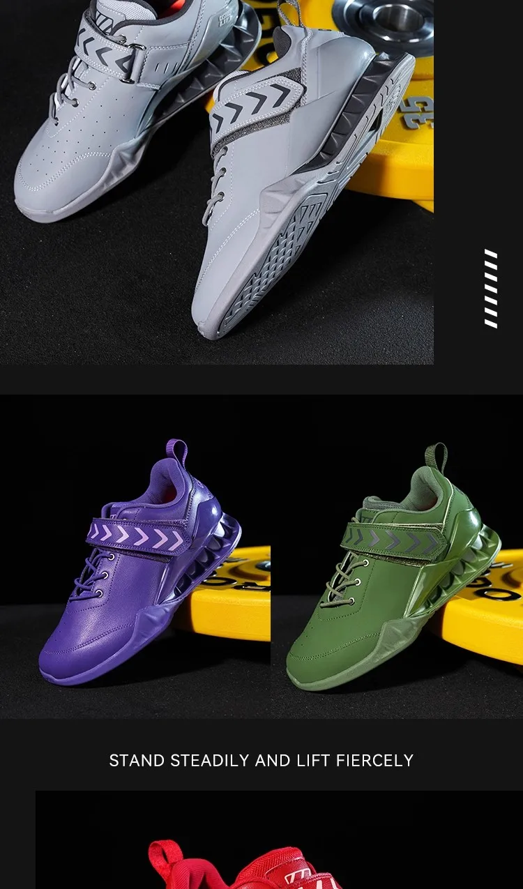 2025 Professional Weightlifting Shoes Designer Wide-Fit Walking Shoes Premium Sports Casual Footwear