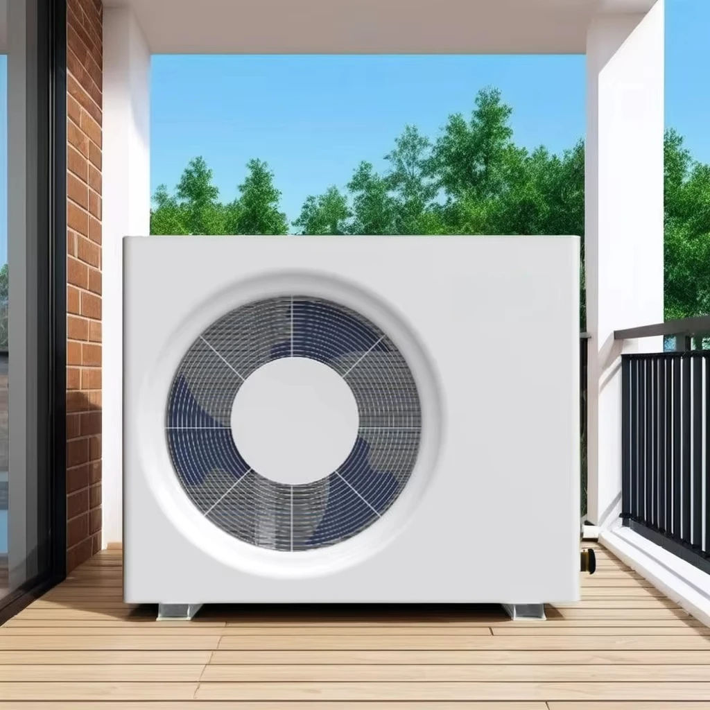 Greece Czech 12KW Monoblock R32 Heat Pump for Radiators and Underfloor Heating, Air to Water Inverter System for Winter Home