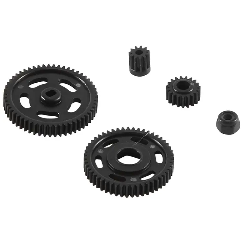 B78B-Plastic Gears And Metal Shafts Metal For 1/24 RC Crawler Axial SCX24 AXI90081 AXI00002 C10 AXI00001