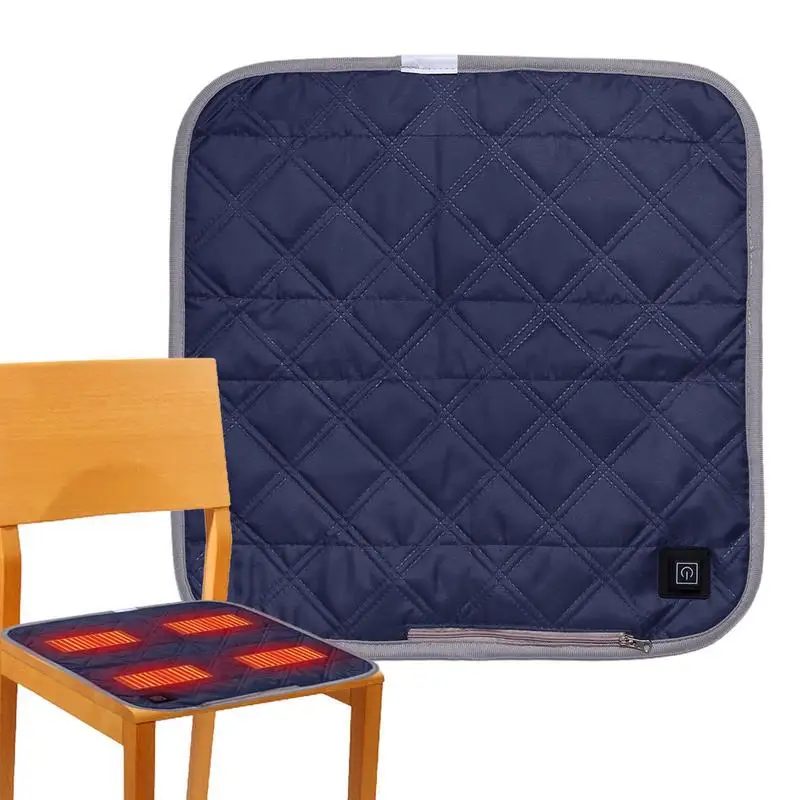 Seat Cushion Winter Supplies Intelligent Temperature Control Pads Chair Heated Cushion 3 Heating Modes Mat Portable USB Powered