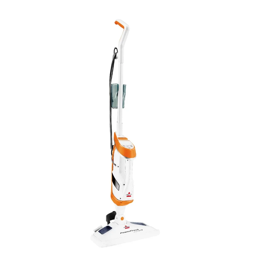 PowerFresh Lift-Off Pet 2-in-1 Steam Mop, Steamer, Tile, Bathroom, Hard Wood Floor Cleaner, Orange