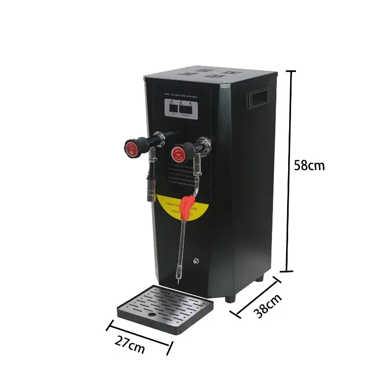 Montalatte per caffè Vaporiera per latte Attrezzatura per bevande Riscaldatore per latte Manuale commerciale