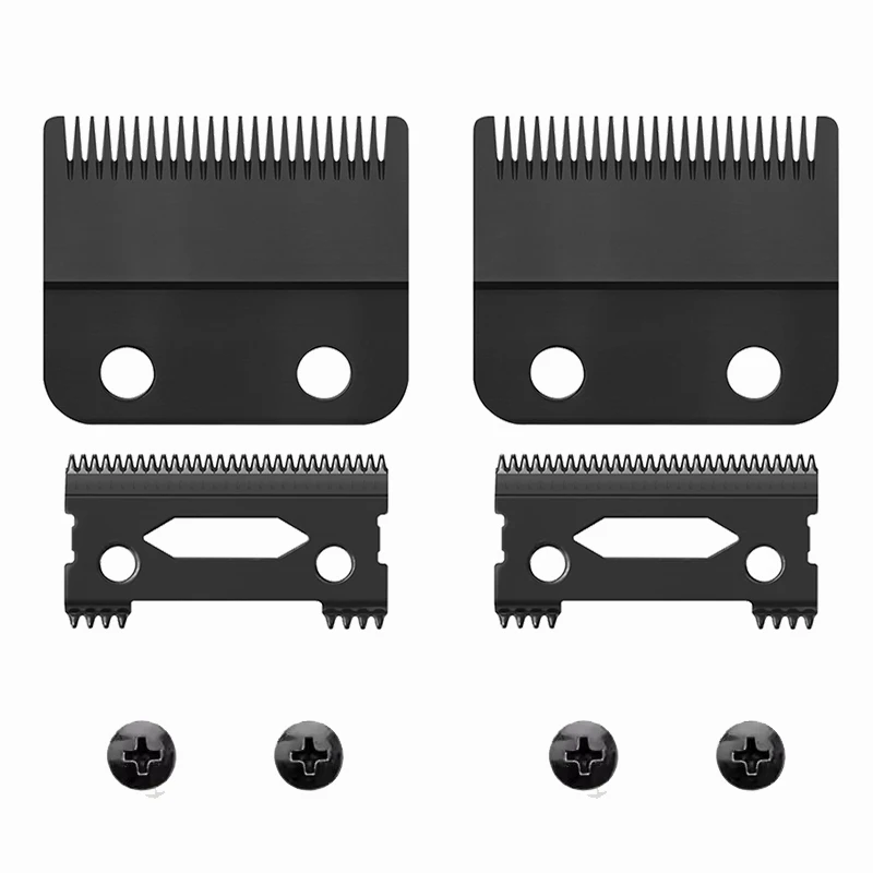 2packs SX808C with Screws Hair Clipper Replacement Blades for StyleCraft and Gamma+Clipper Serie Smooth Feed