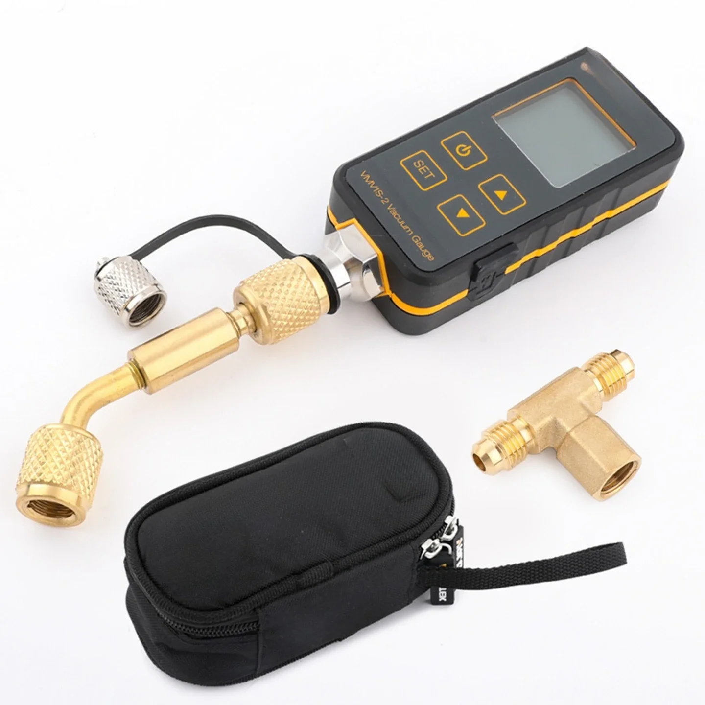 Digital Vacuum Gauge VMV1S-2 Wireless Bluetooth APP Intelligent IoT Electronic Digital Differential Pressure Gauge Absolute