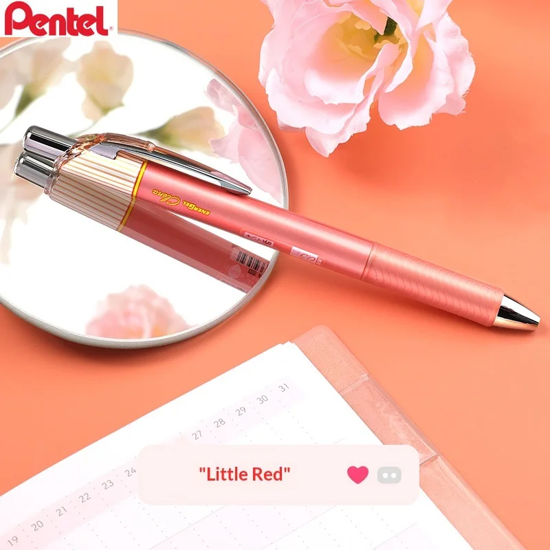 

Гелевая ручка Pentel BLN75L Retro Stripes с тонким наконечником 0,3/0,4/0,5 мм, быстросохнущие чернила, плавное письмо, высококачественные японские канцелярские товары