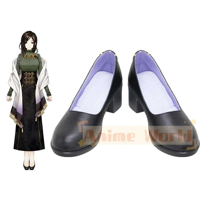 Virtual YouTuber Yaoukoku Shirayuki Tomoe Cosplay Shoes