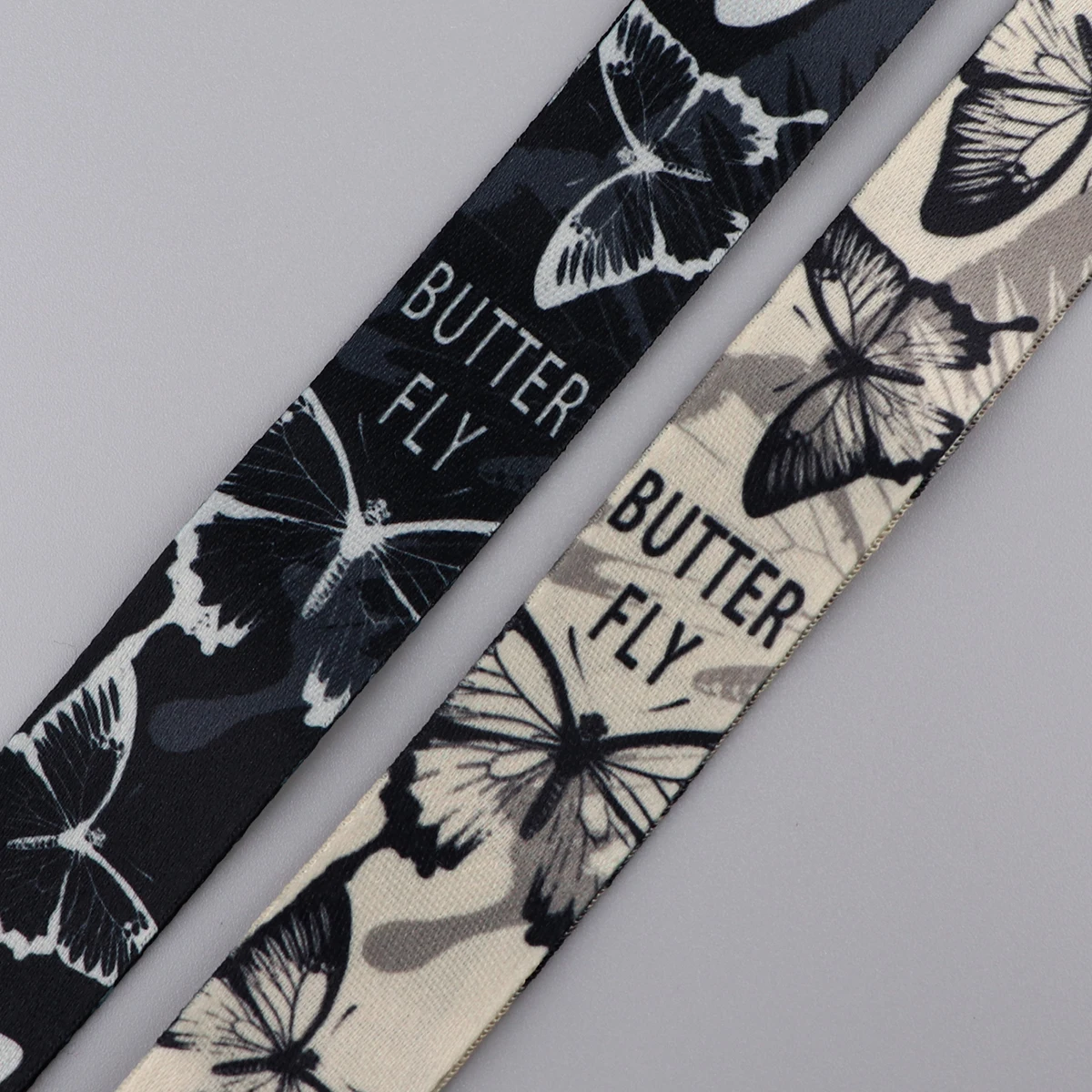 Vintage Butterfly Lanyard For Keys ID Card Cover Pass Mobile Phone Straps Badge Holder Neck Straps Accessories