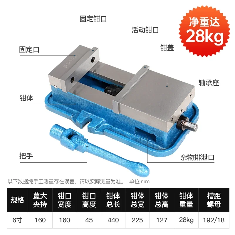 Taiwan angle fixed flat mouth pliers precision stage