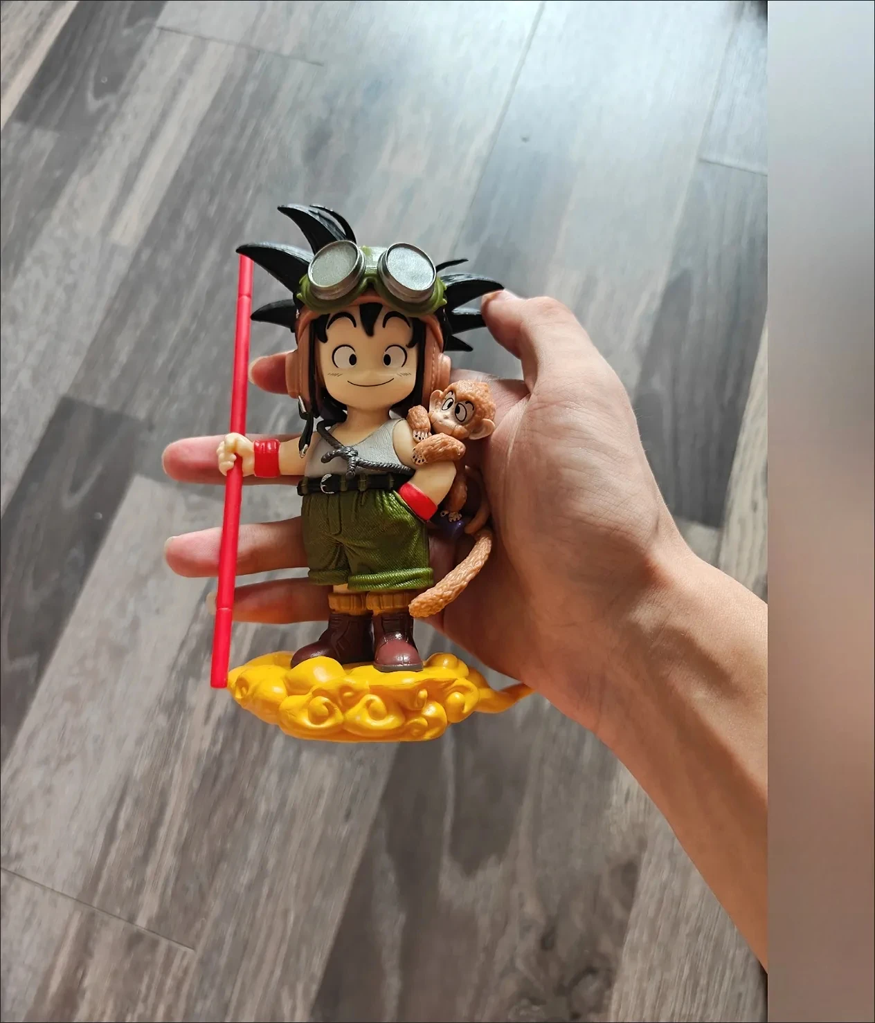 Cartoon Animatie Dragon Ball Figuur Aapje Goku Model Prachtige Trendy Cool Draagbare Desktop Ornament Gift Groothandel