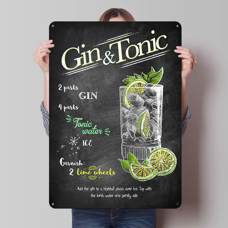 Gin And Tonic Metal… - image
