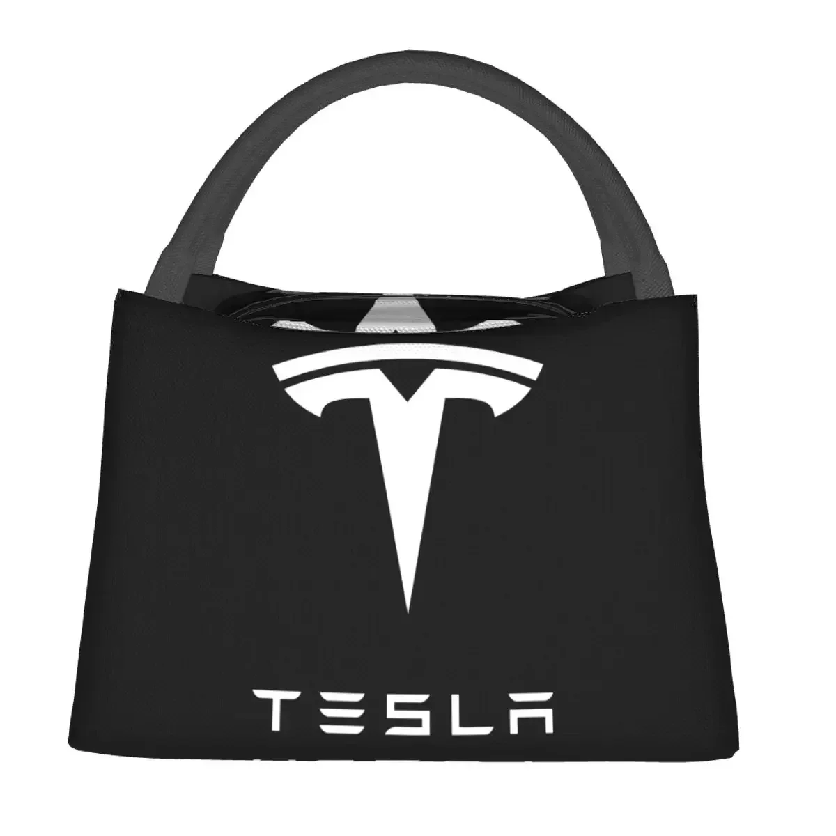 Lunch Bag Female Tesla Insulated Cooler Portable Picnic Oxford Lunch Box Food Bag