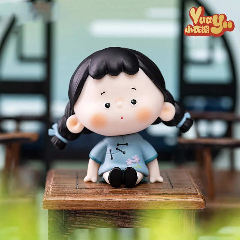 Vuuyoo Carefree Baby Wardrobe Series Blind Box Toys Mystery Box Original Action Figure Mystere Cute Doll Kawaii Model Gift