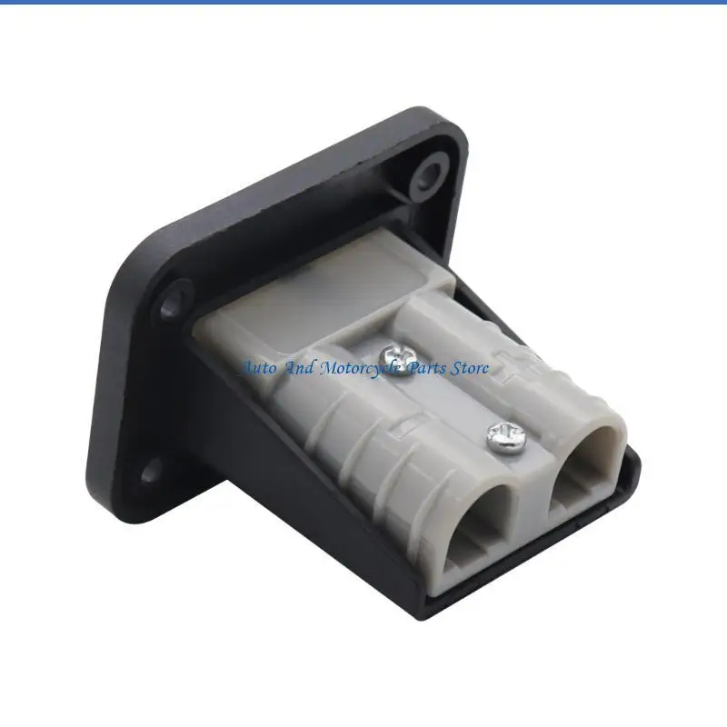 P9FD Universal Flush Mount for Andersons Plug Mounting Bracket Panel Cover Flush Mount for Boat Truck 50Amp Connector Plug