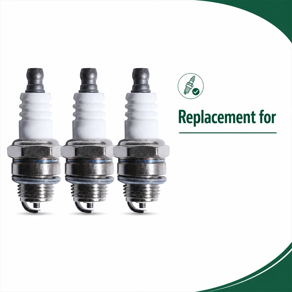 For Husqvarna 50 51 55 61 268 272 XP 345 350 351 353 Chainsaw Spark Plug Kit Replacement Set, Saw Parts Tune Up Accessories