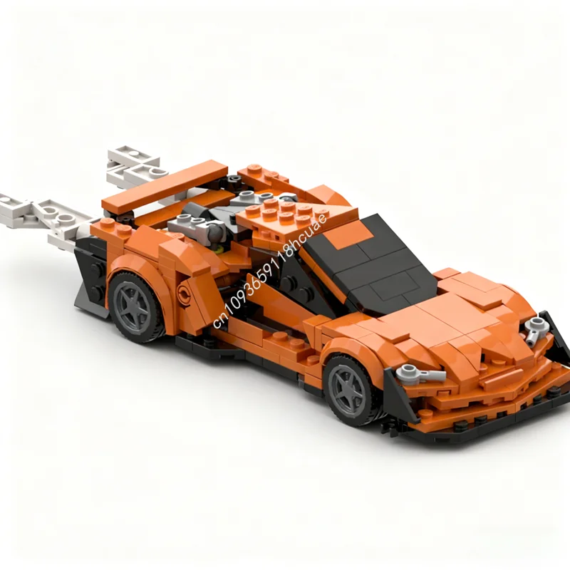 

395pcs MOC City Champions Rocket League Cyclone Alt Model Building Blocks Architecture Christmas Gift DIY Toy Creative Idea