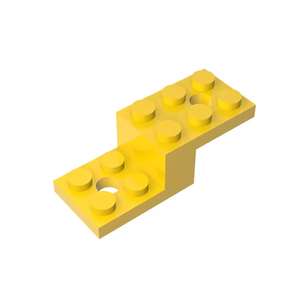 Gobricks 1 pz staffa MOC 5x2x2 1/3 con 2 fori compatibile con 6087 modello di blocchi di costruzione parti giocattolo per bambini regalo educativo