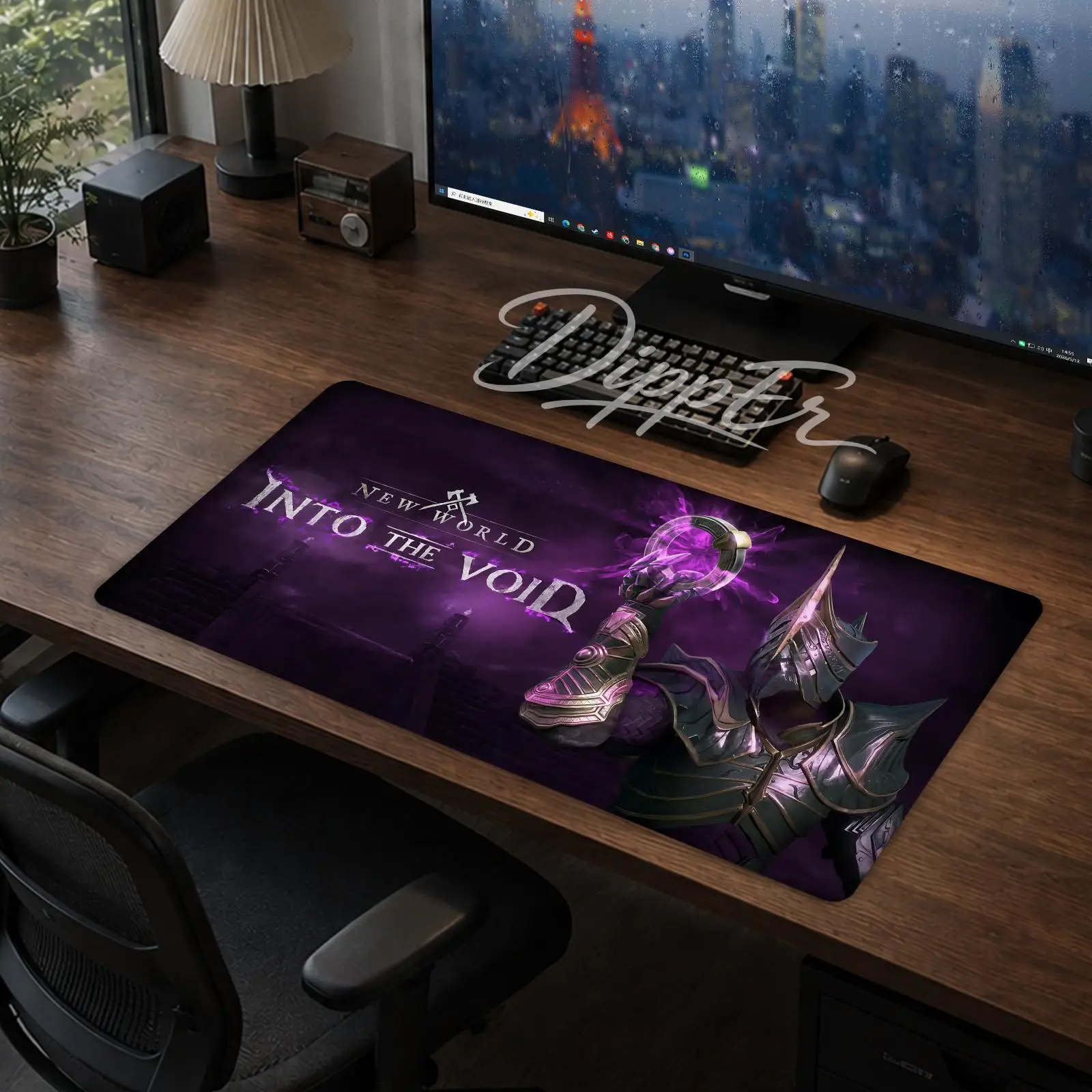 A-New World Mouse Pad Office Large Desk Mat Gaming Mousepad Rubber Bottom Non-Slip Cushion 900X400