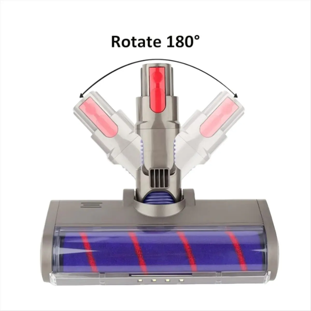 

B25BBG For Dyson V15 V11 V10 V8 V7 Vacuums Attachment Soft Roller Brush Replacement with Dust Light for Hardwood Cleaner