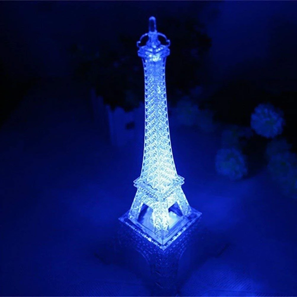 

2 Pcs Mini LED Acrylic Night Light for Room Desk Decor Soft Glow Gift Birthday Wedding Christmas Valentine's Day Home Party Bar