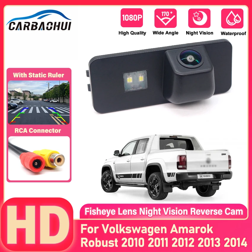 Car Rear View Parking Backup Camera For Volkswagen Amarok Robust 2010 2011 2012 2013 2014 HD CCD Night Vision Waterproof