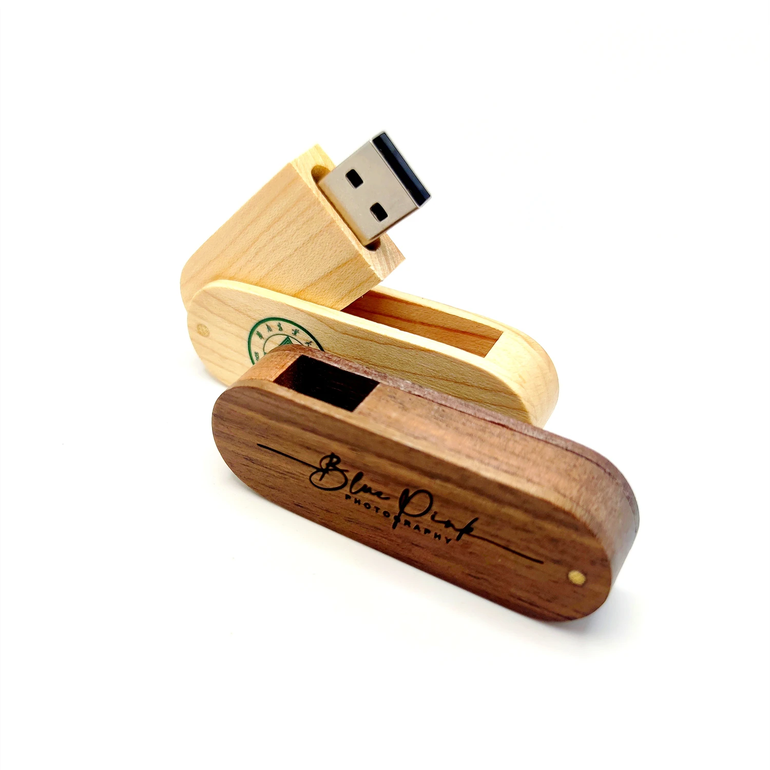 10 шт./партия, деревянные флэш-накопители USB 128, 4 ГБ, 8 ГБ, 16 ГБ, 32 ГБ, 64 ГБ, ГБ