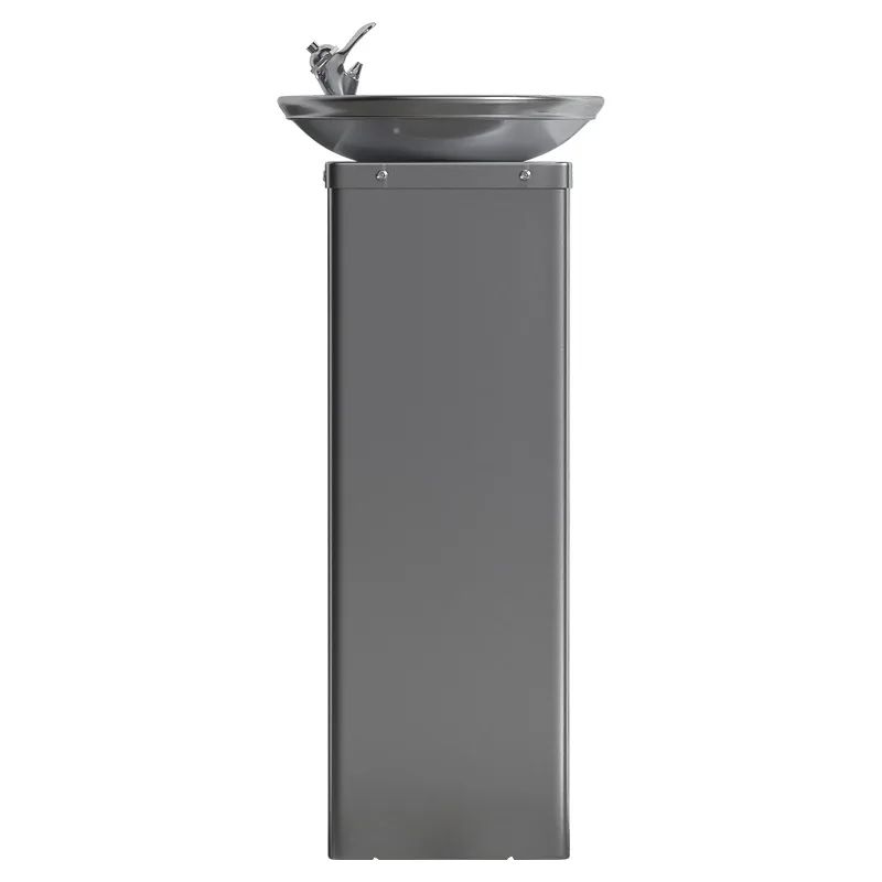 

304 stainless steel wash basin outdoor floor column basin community park public attractions direct drinking water machine