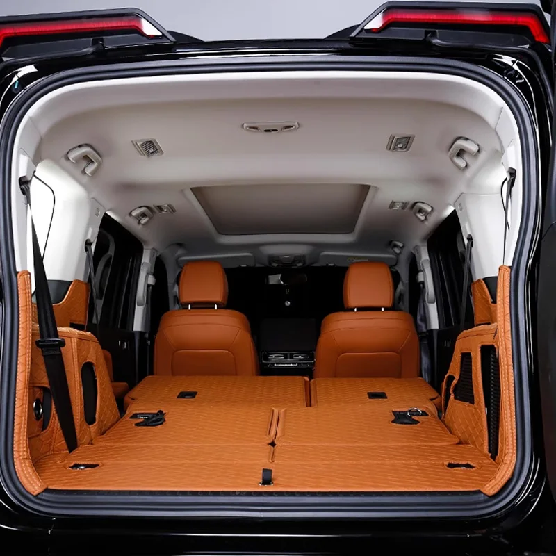 For Haval h9 Wholesale 7 Piece Foldable Trunk Mat High Quality Car Interior Accessories