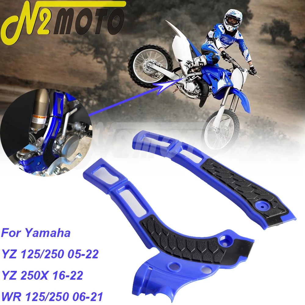 Motorcycle X-Grip Frame Guard Protector Cover Motorcross For Yamaha YZ WR 125 250 250X YZ125 YZ250 YZ250X WR125 WR250 2005-2022