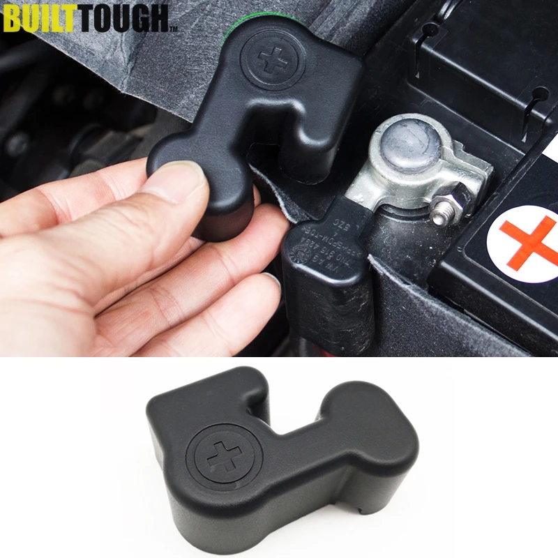 Battery Positive Terminal Cover For VW Tiguan Touran Allspace MK2 Atlas Teramont 2016 2017 2018 Electrode Protective Knob Ring