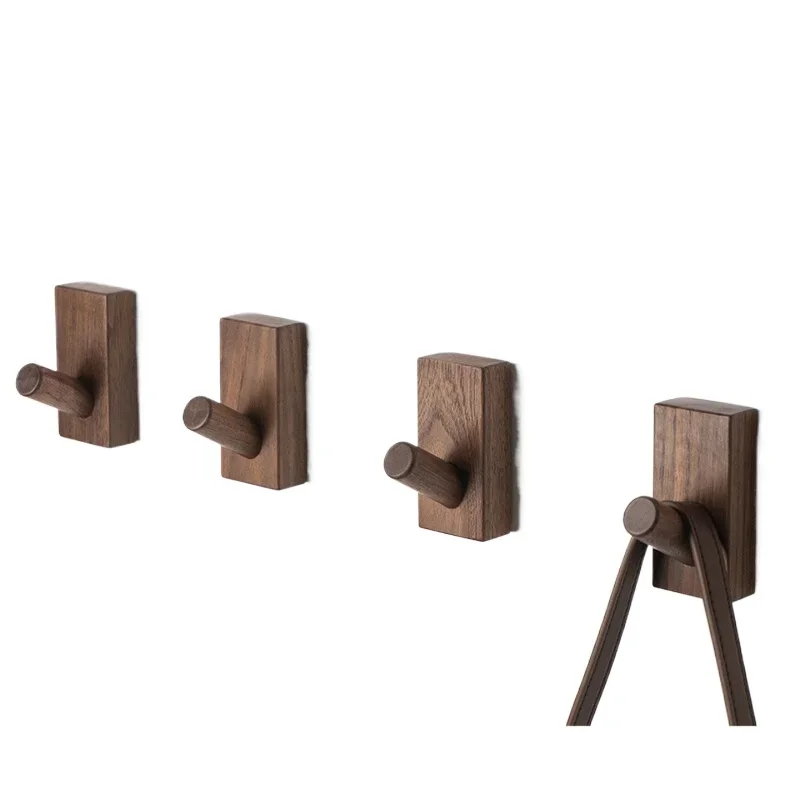 

Solid wood hook without punching