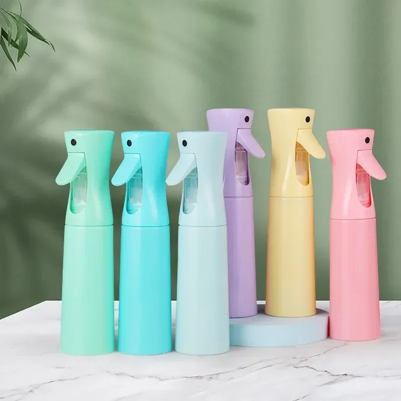 300ML Continuous Plant Mist Spray Bottle Mist Refillable Spray Bottle Mist Bottle for Curly Hair Styling Product Plant Barber