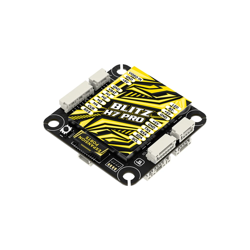 

Контроллер полета iFlight BLITZ H7 Pro ICM42688 STM32H743 4S-12S LIPO 35x35 мм, запчасти для FPV дрона квадрокоптера