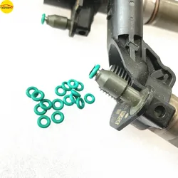 free shipping Piezo Injector Oil Return Joint Solenoid Valve Seal Rubber Rings Repair Kits for BMW Benz Land Rover Volkswagen