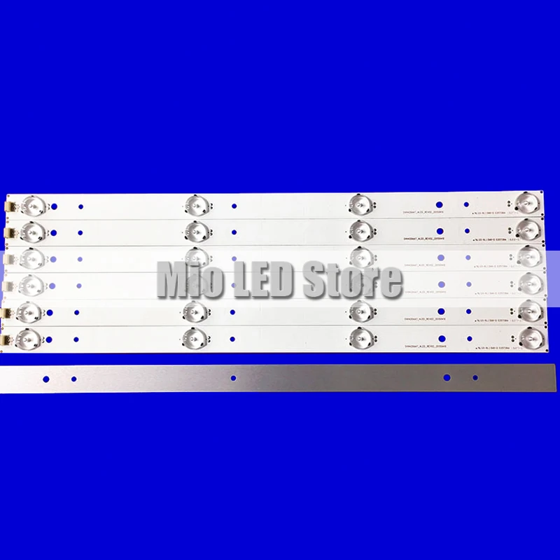 

35PCS LED strip for HISENSE SVH420AB2 SVH420AB3_Rev02_4LED_160601 LED43K300UK LED43M5000U LED43EC520UA 43H7C2 LC-43N4000U