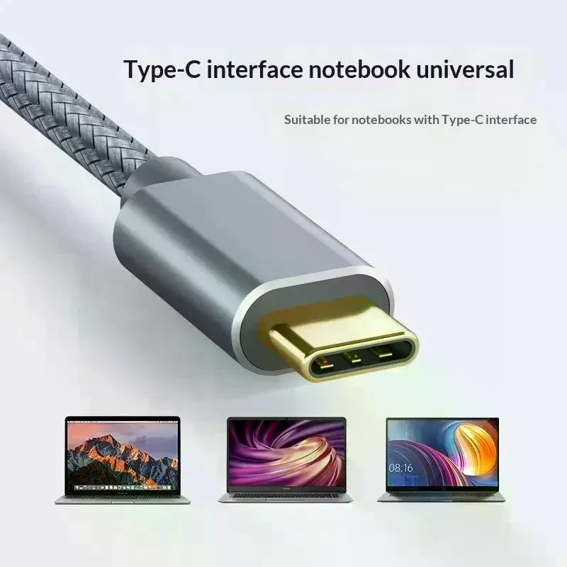C To USB B 2.0 Printer Cable Braided Printer Scanner Controller Cable Electronic Musical Instrument Data Cable USB