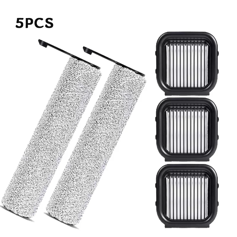 Für Laresar S7 Pro Bodenreiniger Rollenbürste Filter Austauschbare Staubsauger-Zubehörteile Ersatzteile Waschbare Bodenbürste